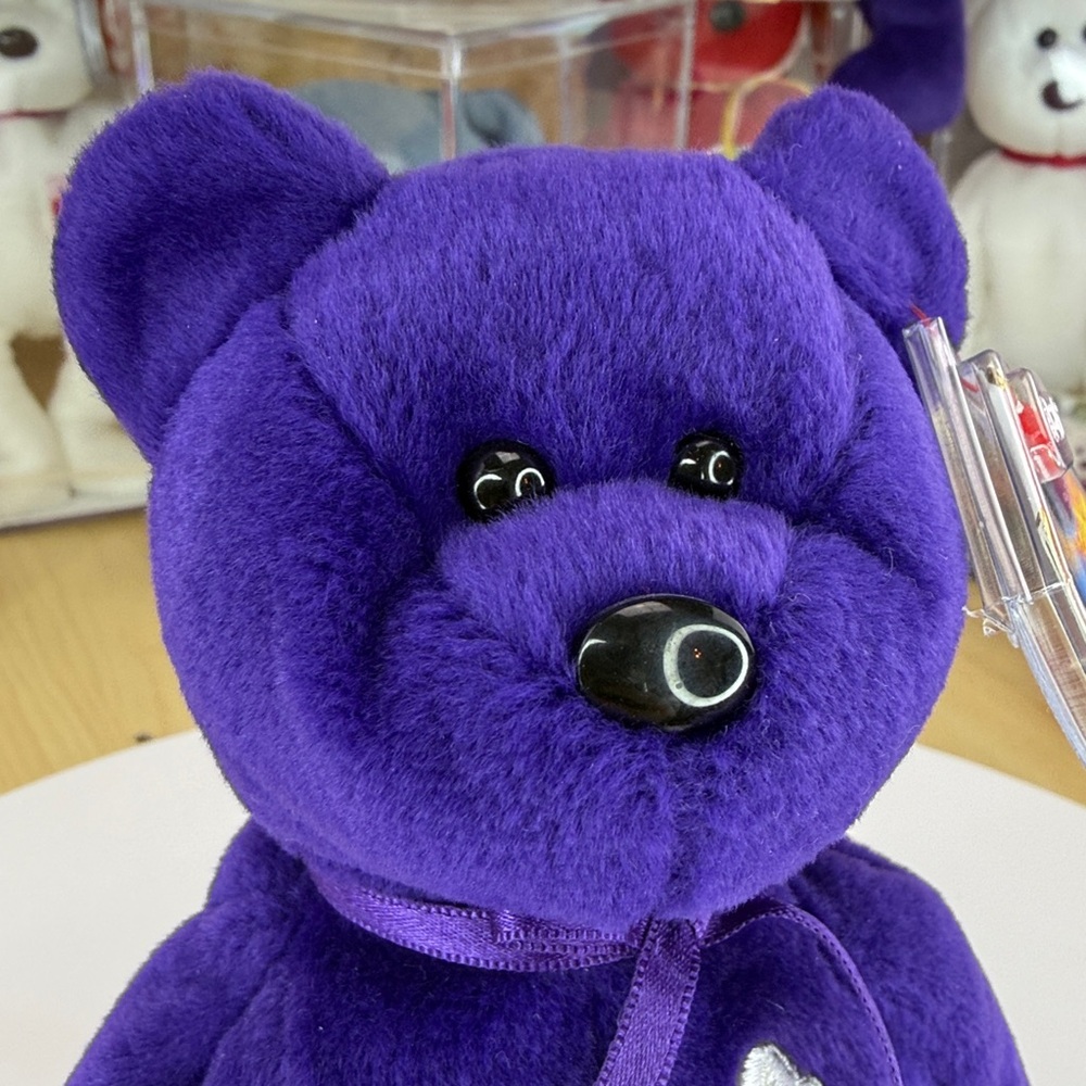 👑❤️No Tush Stamp - 1997 Princess Diana Beanie Baby - China PE - MWMT - Picture 3 of 16